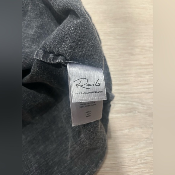 RAILS Amina Dress in Black Acid / Size Small / - Picture 8 of 11